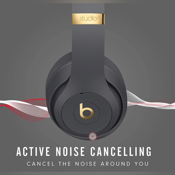 Beats Studio 3 wireless headphone - Shadow Gray NWT - Picture 6 of 10